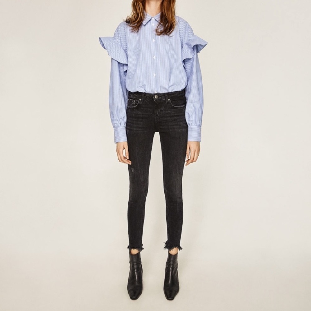 Zara dark wash jeans